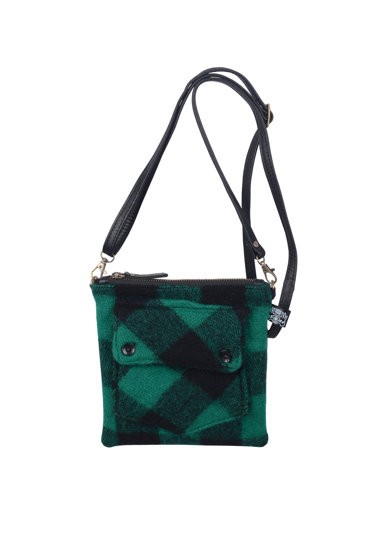 Upcycled Swanndri Jacket Pocket Bag