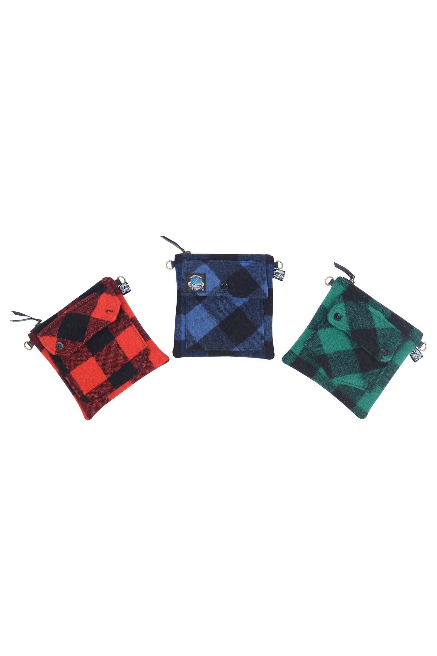 Upcycled Swanndri Jacket Pocket Bag