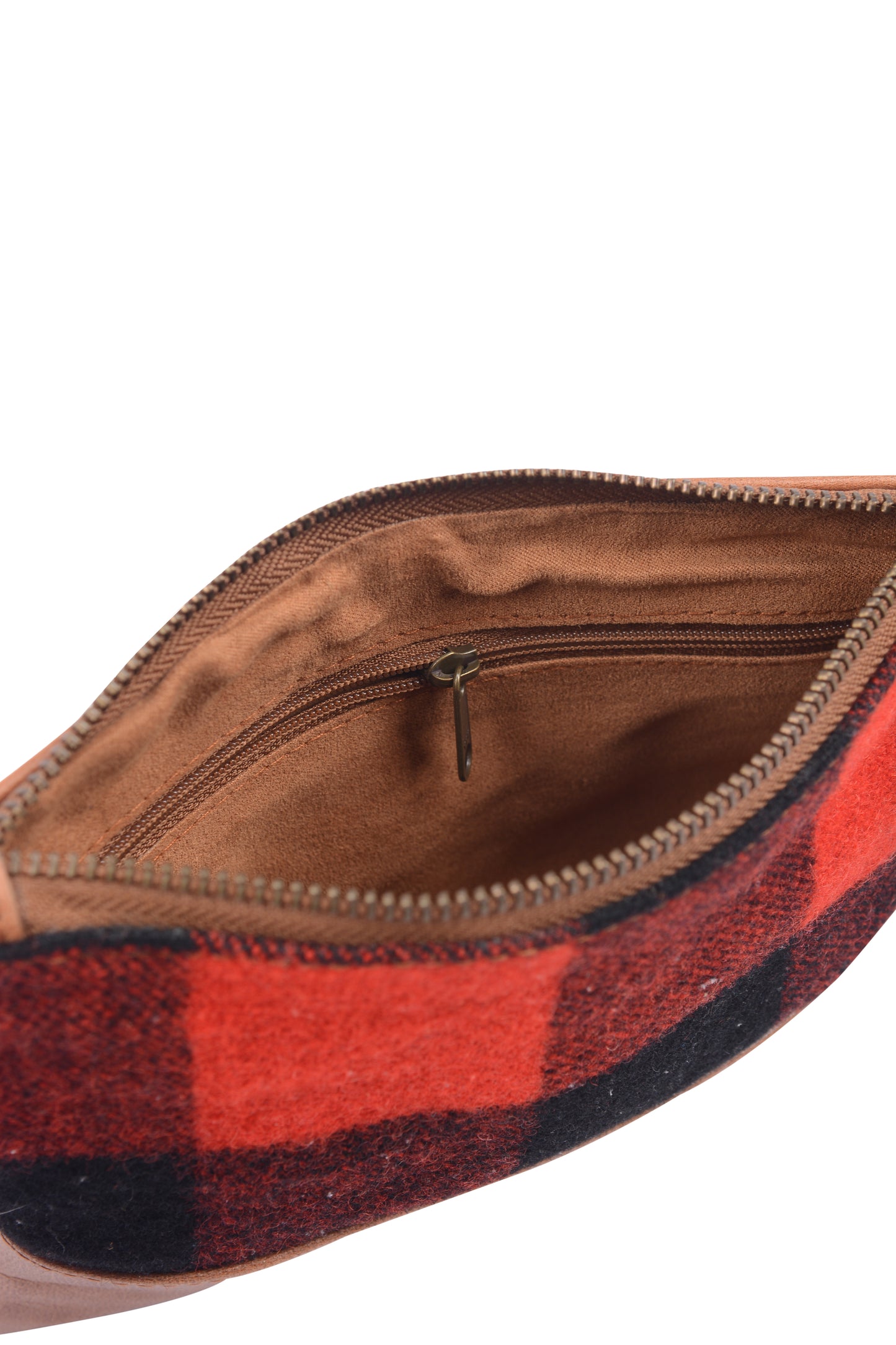 Double Swandri Cross Body Tan Leather Bag