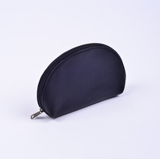 Leather Semi Circle Paua Coin Purse