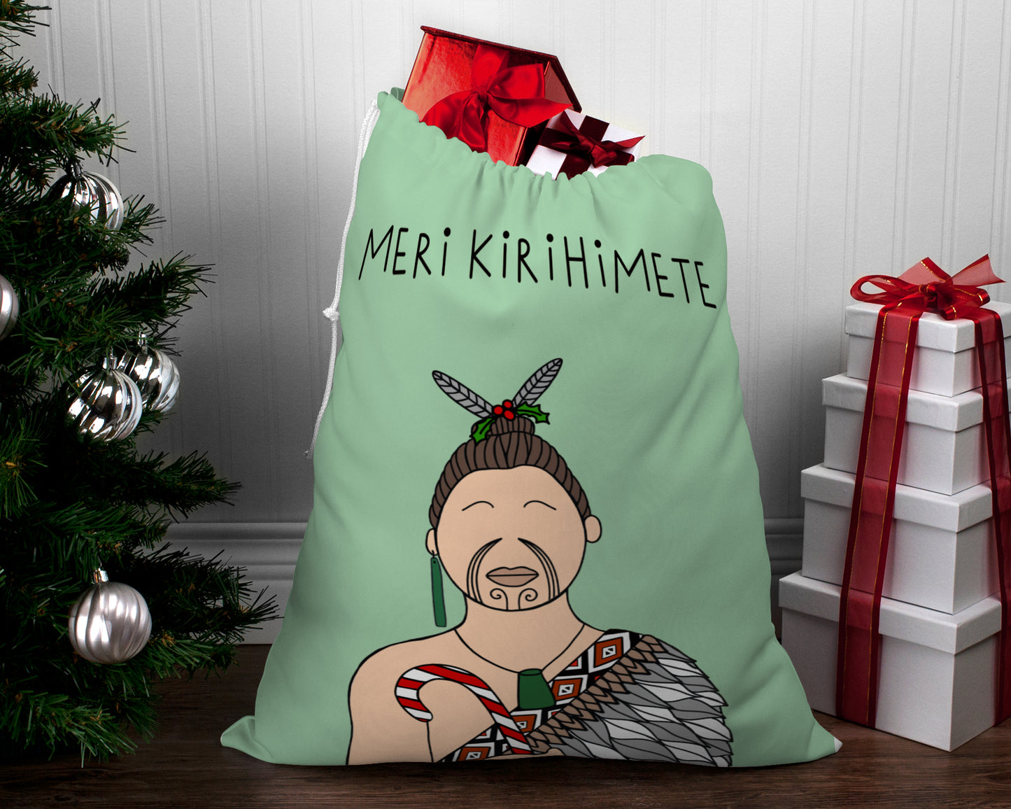 Santa Sack Meri Kirihimete