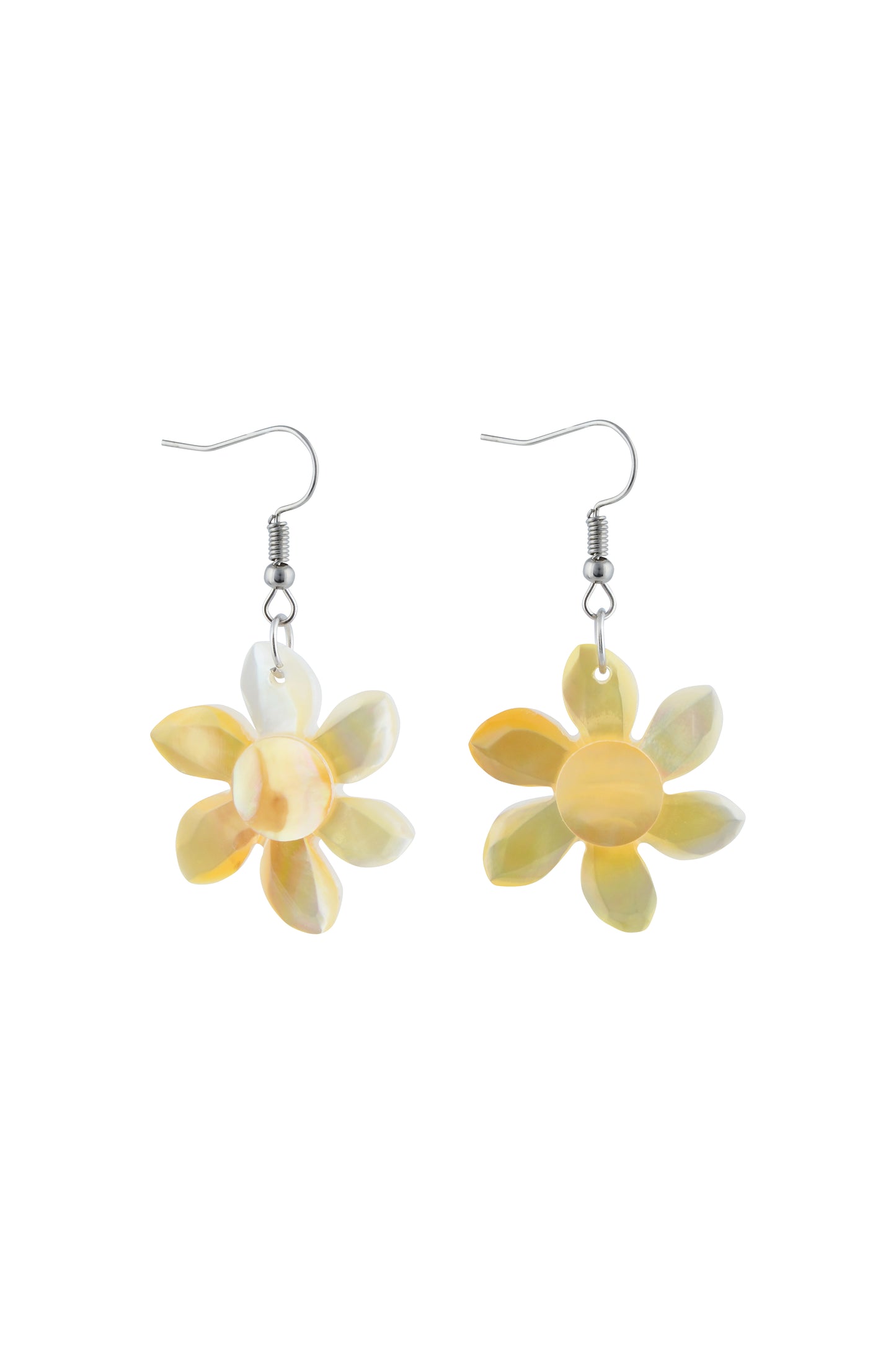 Daisy Mother of Pearl Earrings