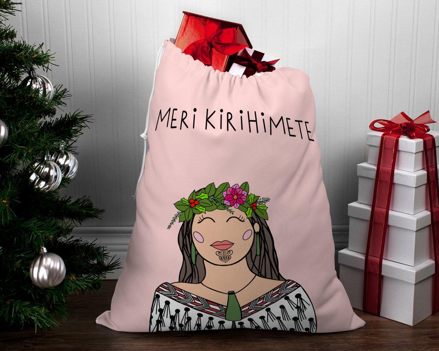 Santa Sack Meri Kirihimete