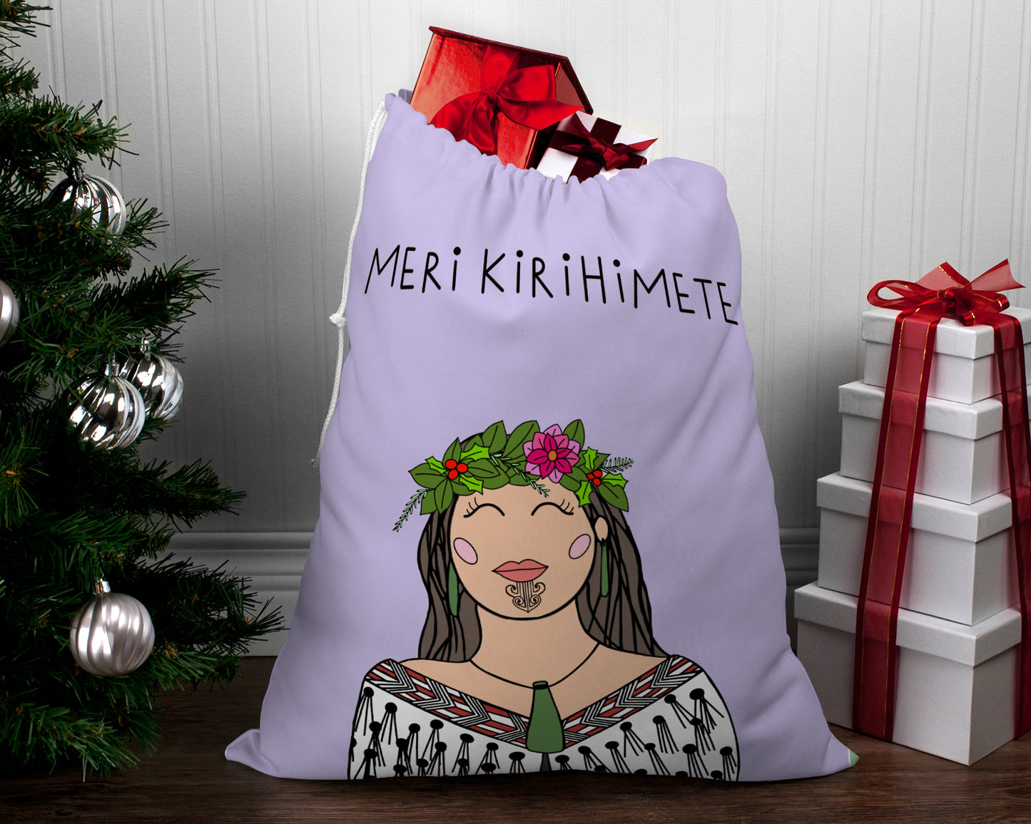 Santa Sack Meri Kirihimete