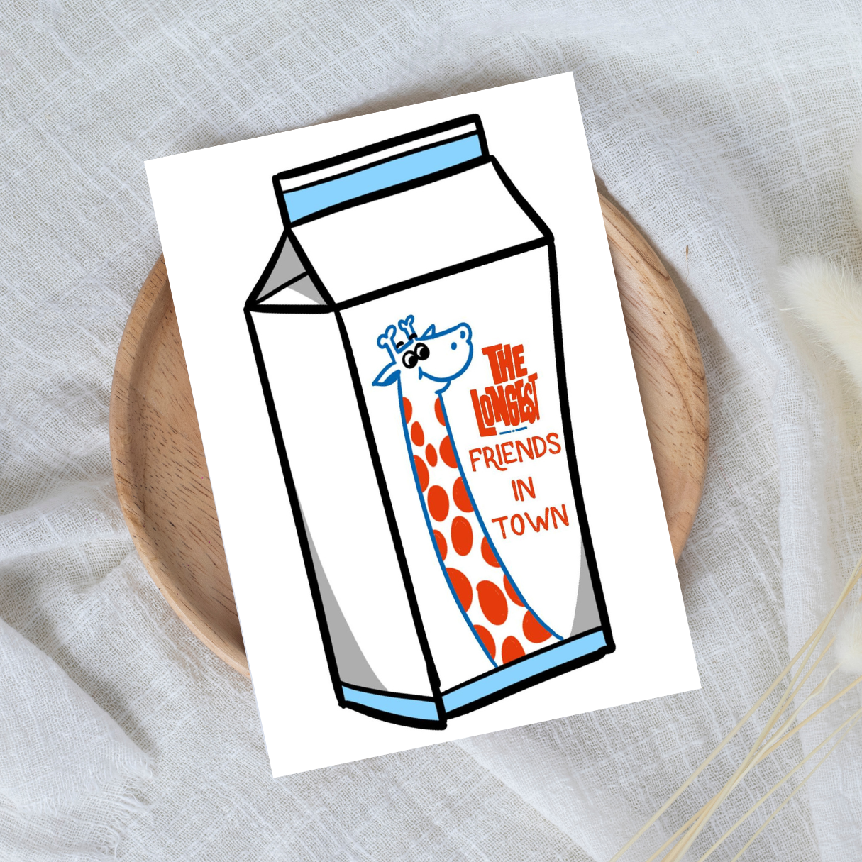 Longest Friendship Greeting Card Digital Download