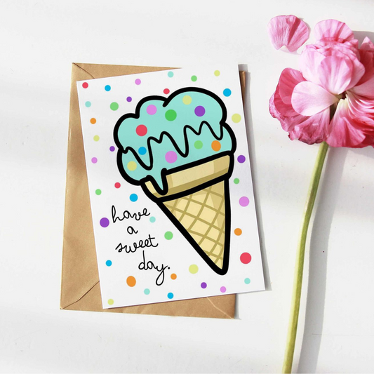 Goodie Goodie Gumdrops Greeting Card Digital Download