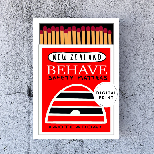 Behave Matches Art Print Digital Download