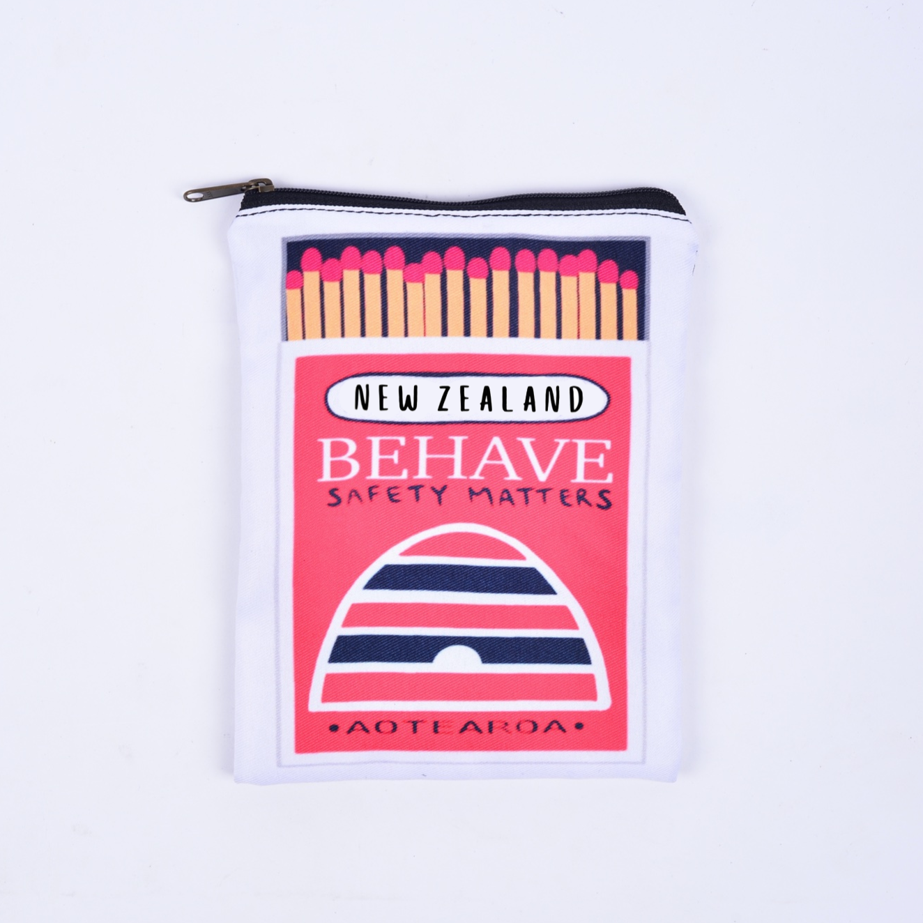 Kiwiana Coin purse Beehive Matches 